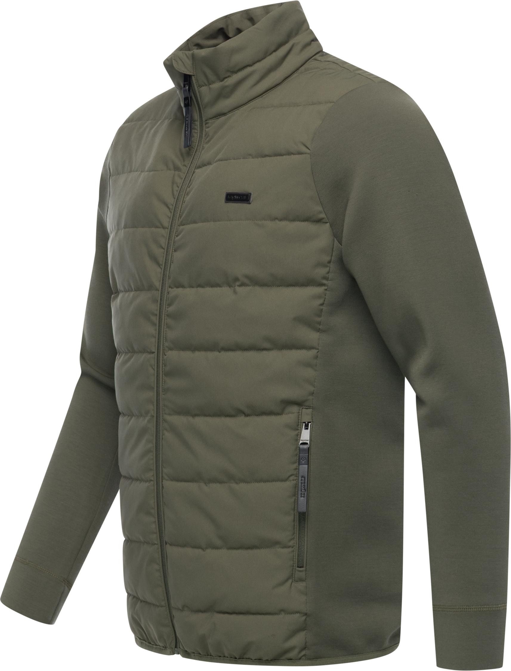 Ragwear Steppjacke Rendan Tech YOUMODO Gesteppte Herren Outdoorjacke mit weichen Ärmeln