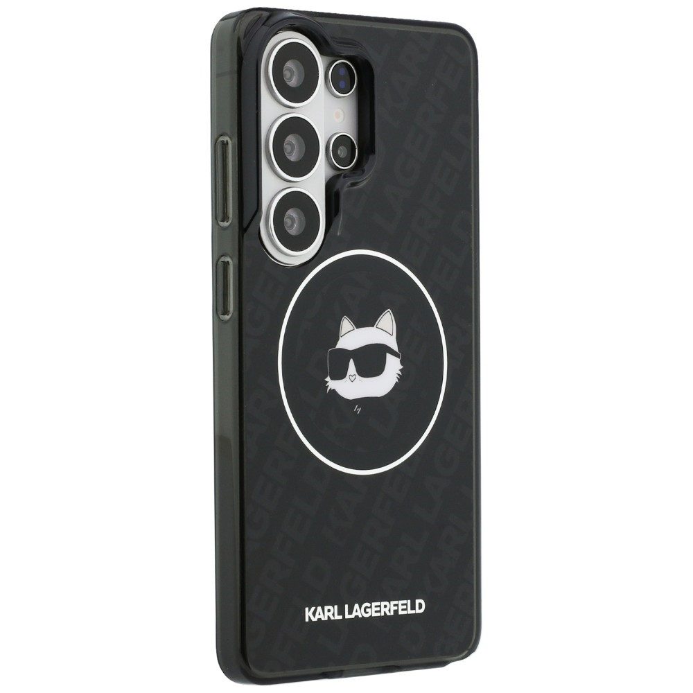 KARL LAGERFELD Handyhülle Galaxy S26 Ultra Kunststoff schwarz MagSafe Katze Logo 6,9 Zoll, Kantenschutz – Bild 4 von 5