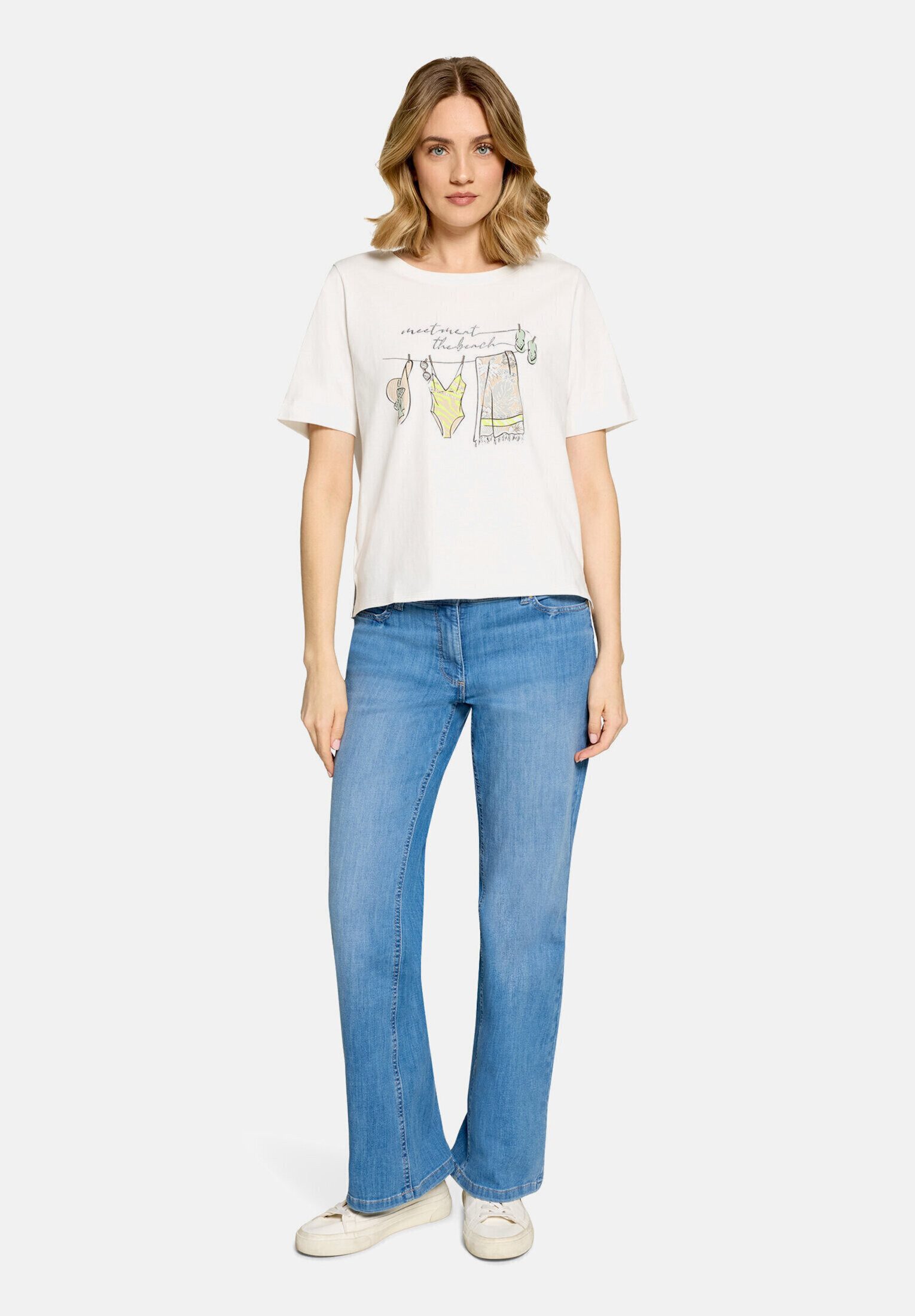 Betty Barclay Kurzarmshirt Damen mit Aufdruck (1-tlg)