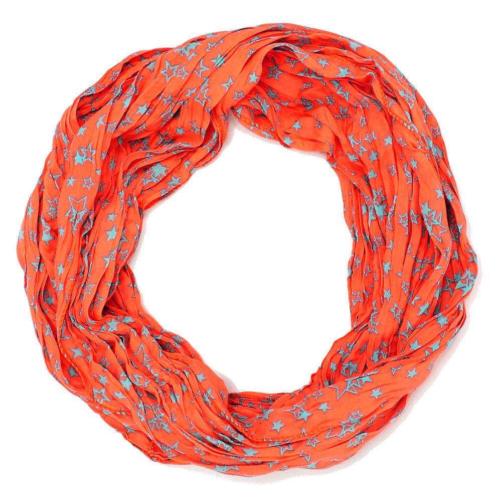 Loop Schmaler Loop Schal Frühling Rundschal Schlauchschal in Bunte Farben