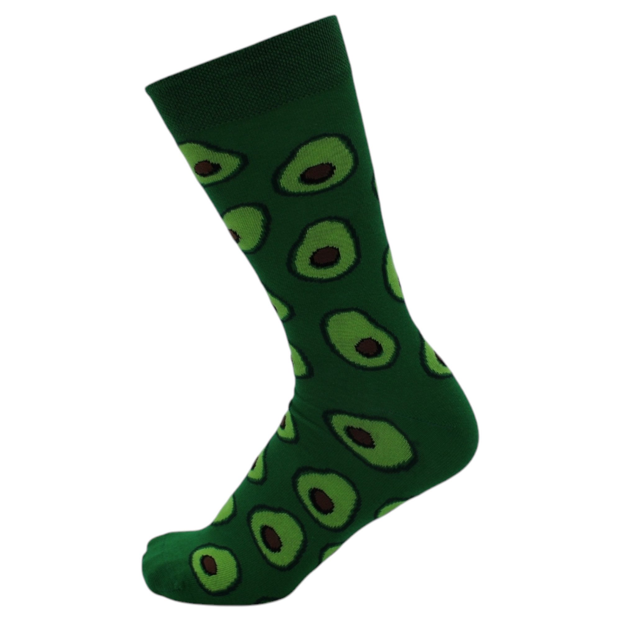 AbgeStrumpft Freizeitsocken Abgestrumpft Socken Avocado (1 günstig online kaufen