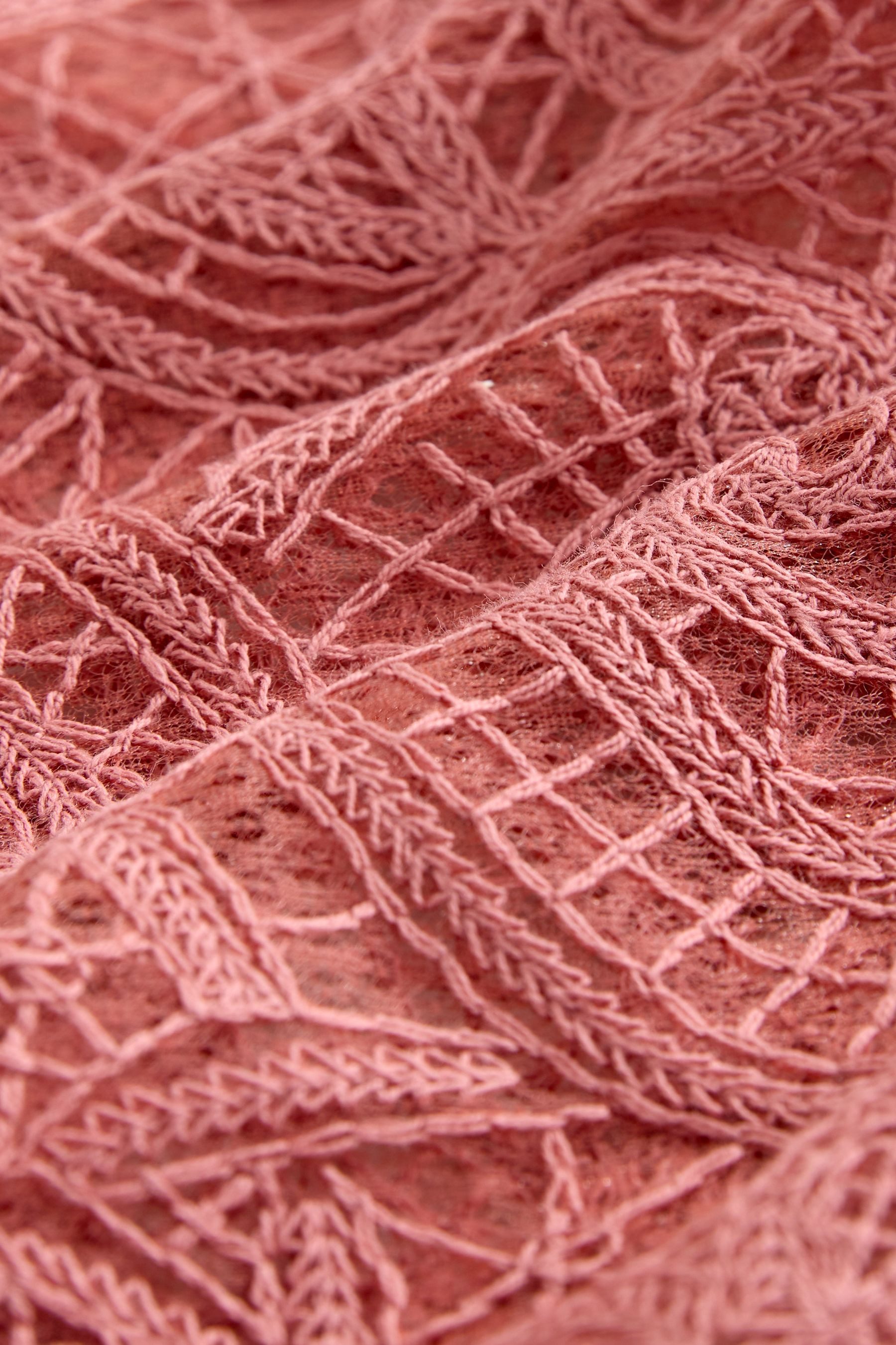 Next Langarmbluse Bluse mit V-Ausschnitt, Paisley-Muster und Spitze (1-tlg) günstig online kaufen