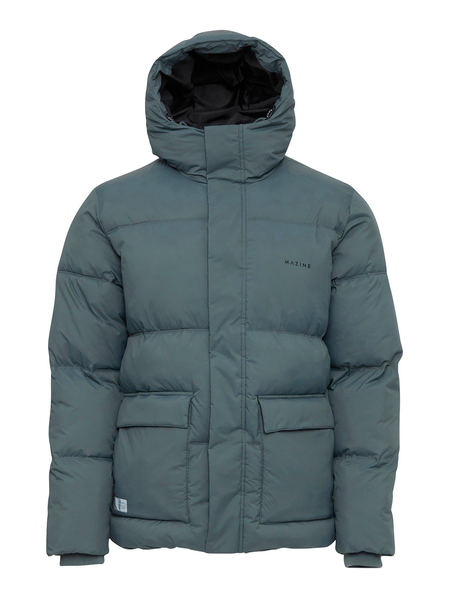 MAZINE Winterjacke Moonbeam Puffer Jacket warm gefüttert steel blue