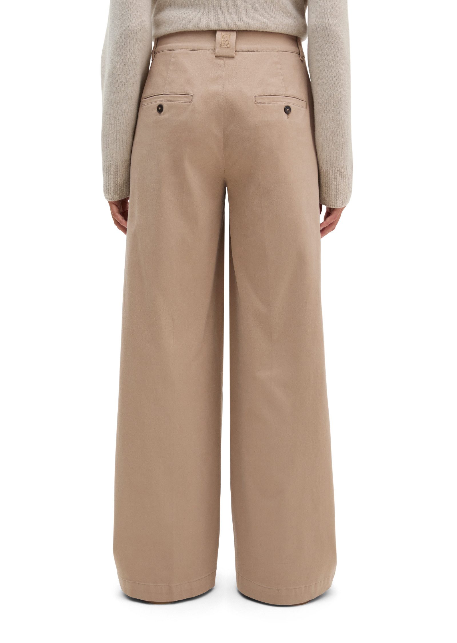 Marc O'Polo Chinohose aus Organic Cotton-Satin-Stretch