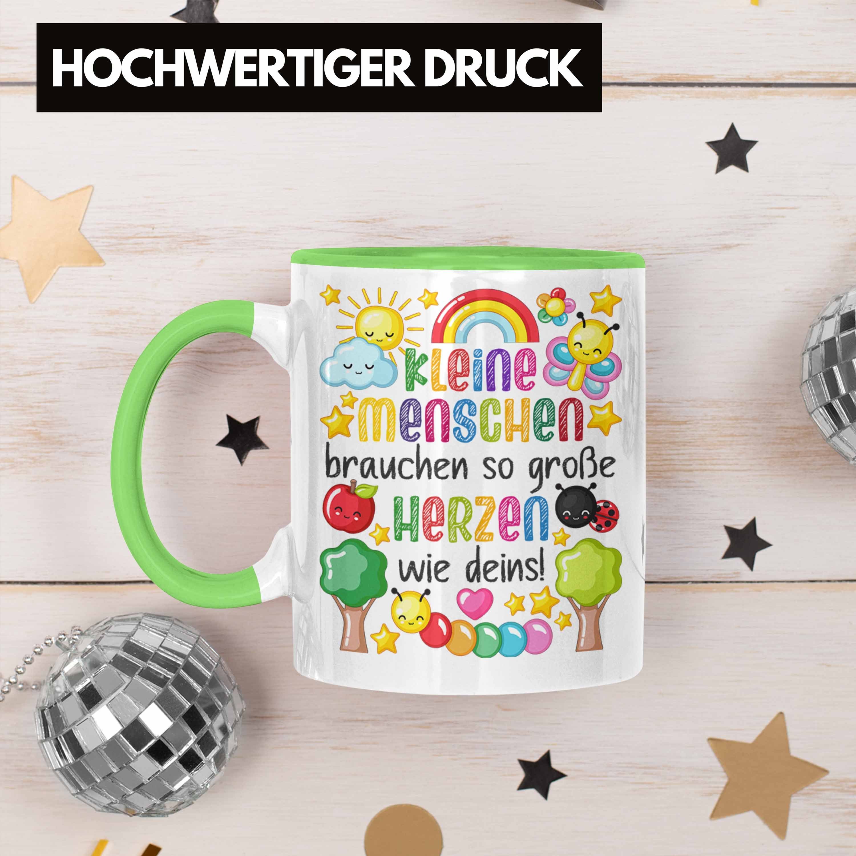 Trendation Tasse Trendation - Erzieherin Tasse Geschenk Danke Dankeschön Abschiedsgesch