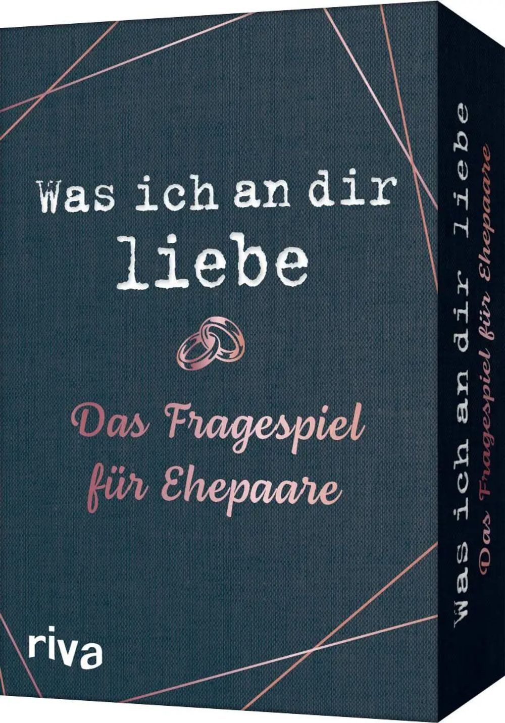 Riva Spiel Was ich an dir liebe - Das Fragespiel für Ehepaare