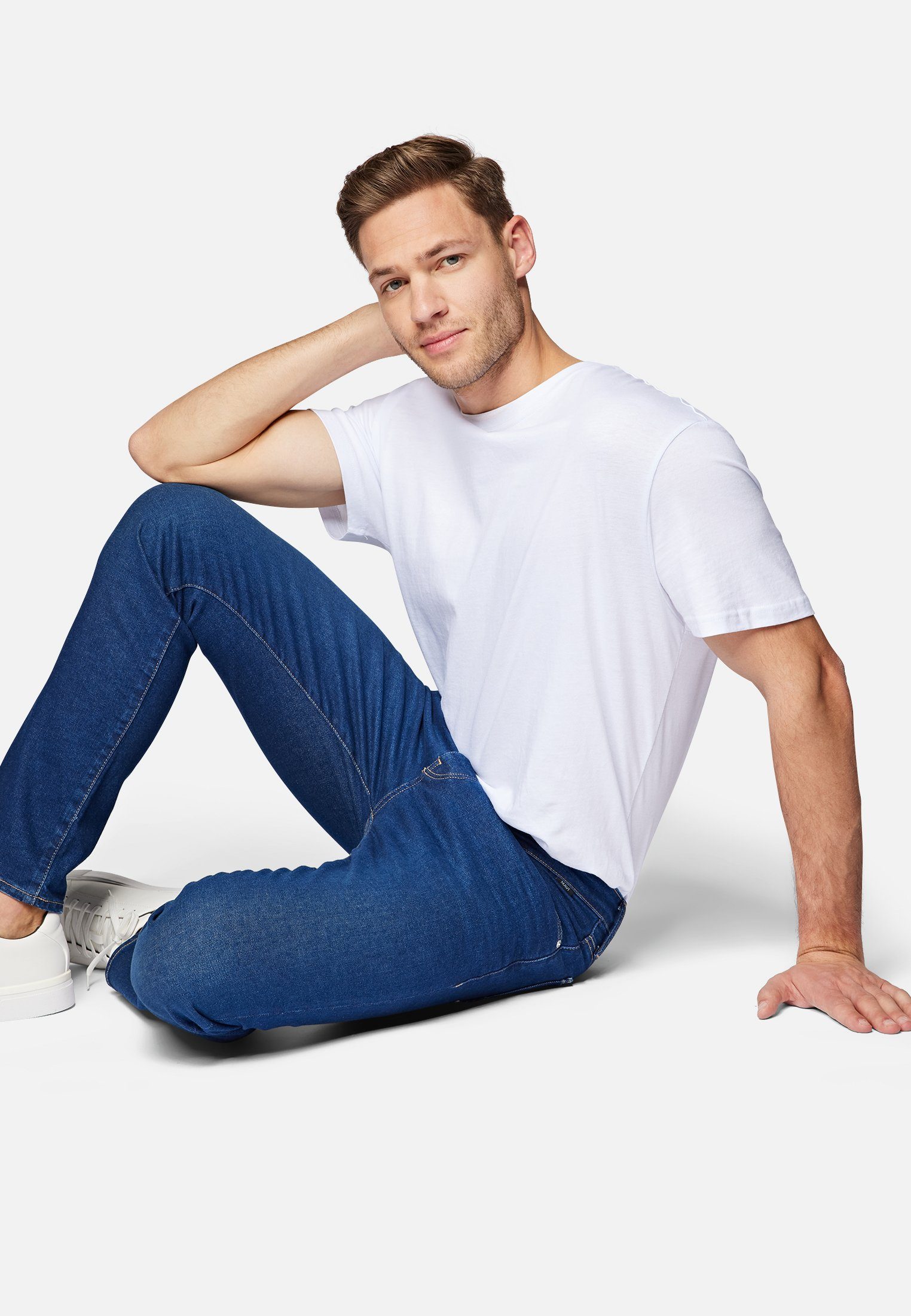 Herren Jeans Mavi Skinny-fit-Jeans YVES Slim Skinny Jeans