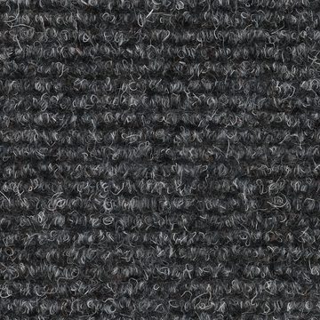 Teppich Selbstklebende Treppenmatten 10 Stk Hellgrau 56x17x3 cm, vidaXL, Höhe: 3 mm