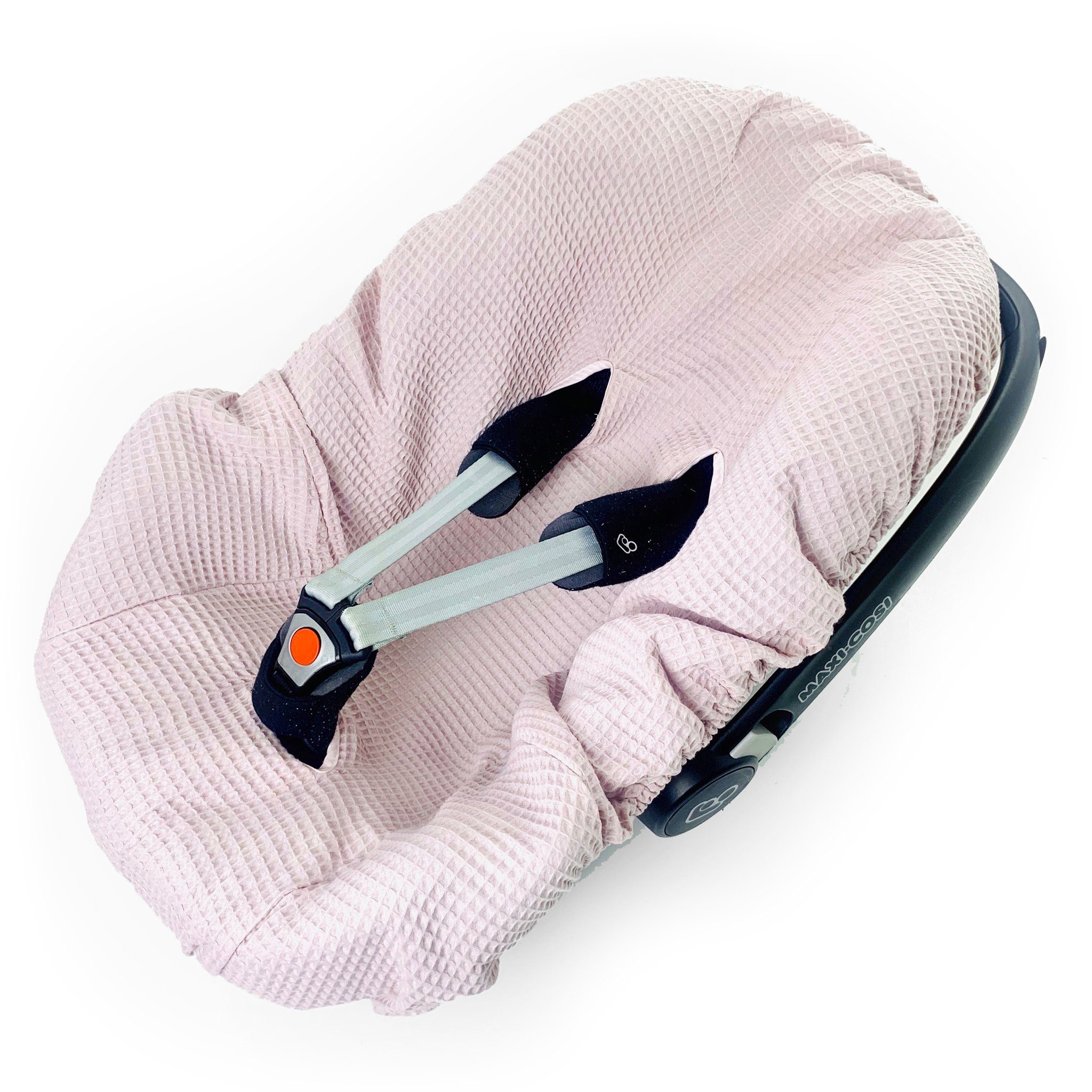 Kindersitzbezug Sommerbezug Babyschale Bezug Universal, antibakterielle Baumwolle Ag+