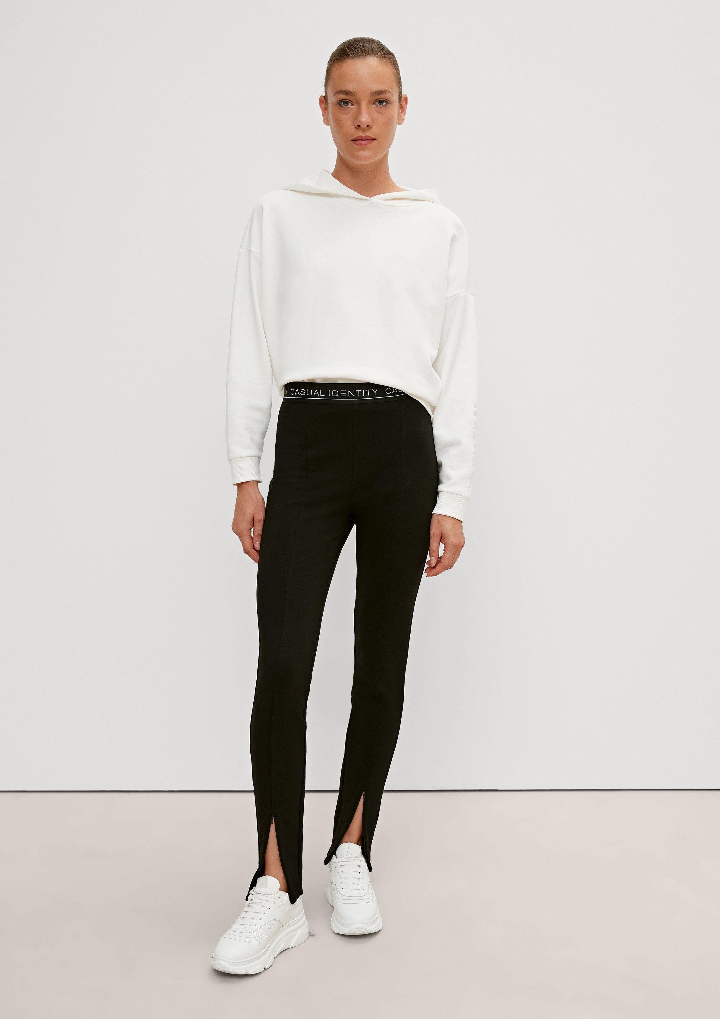 Logobund casual mit Leggings Leggings Slim: comma identity