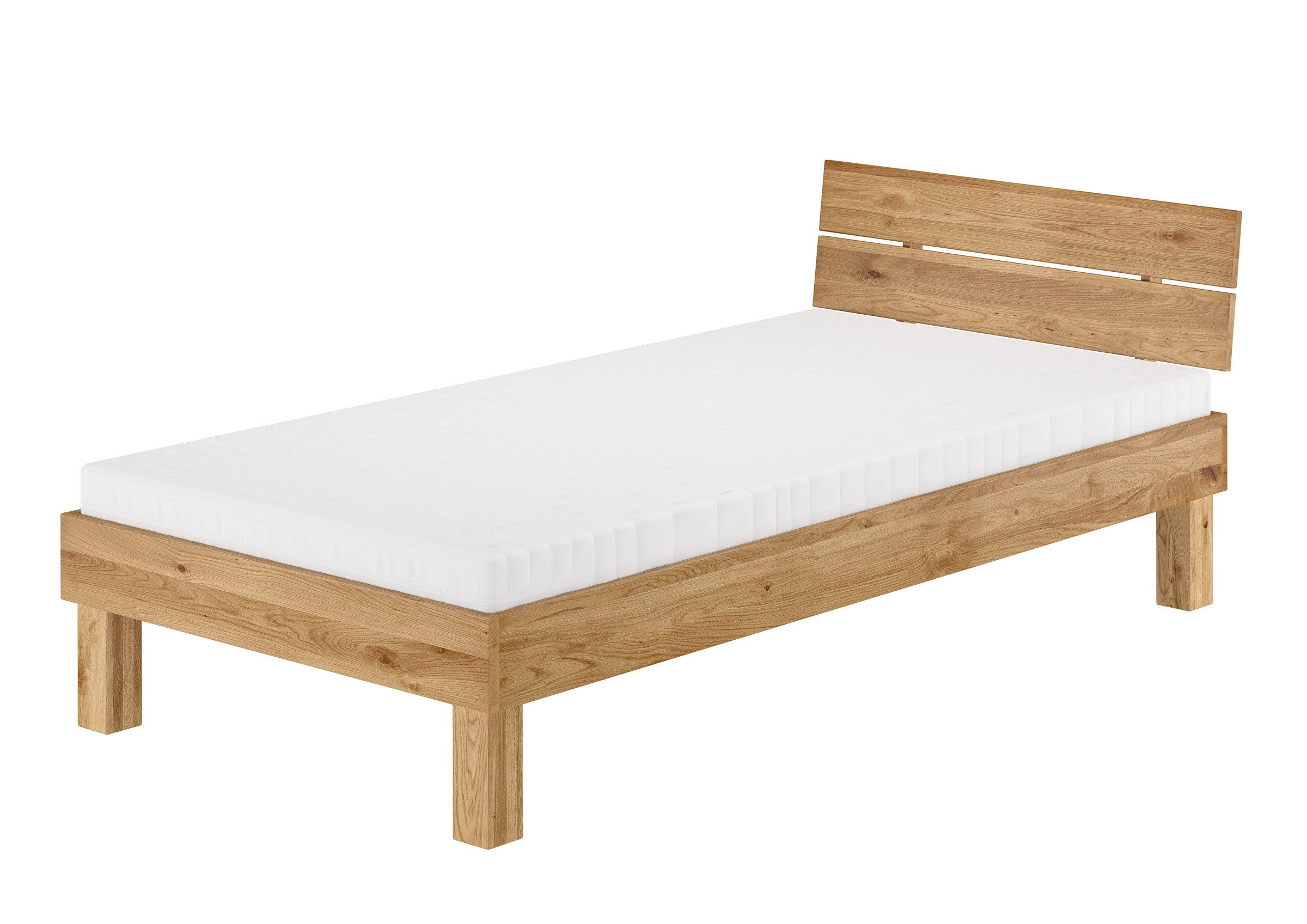 ERST-HOLZ Bett Breiteres Bettrahmen Bettgestell 100x200 günstig online kaufen