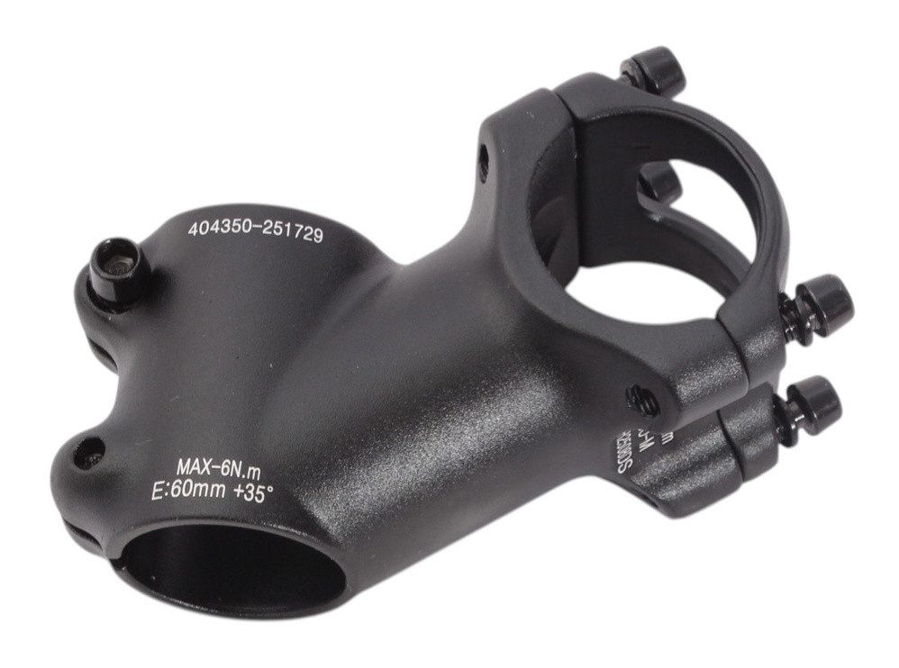 Lenkervorbau PRISM V2 MTB Vorbau Ahead 60 mm 35° 31,8 mm Schwarz