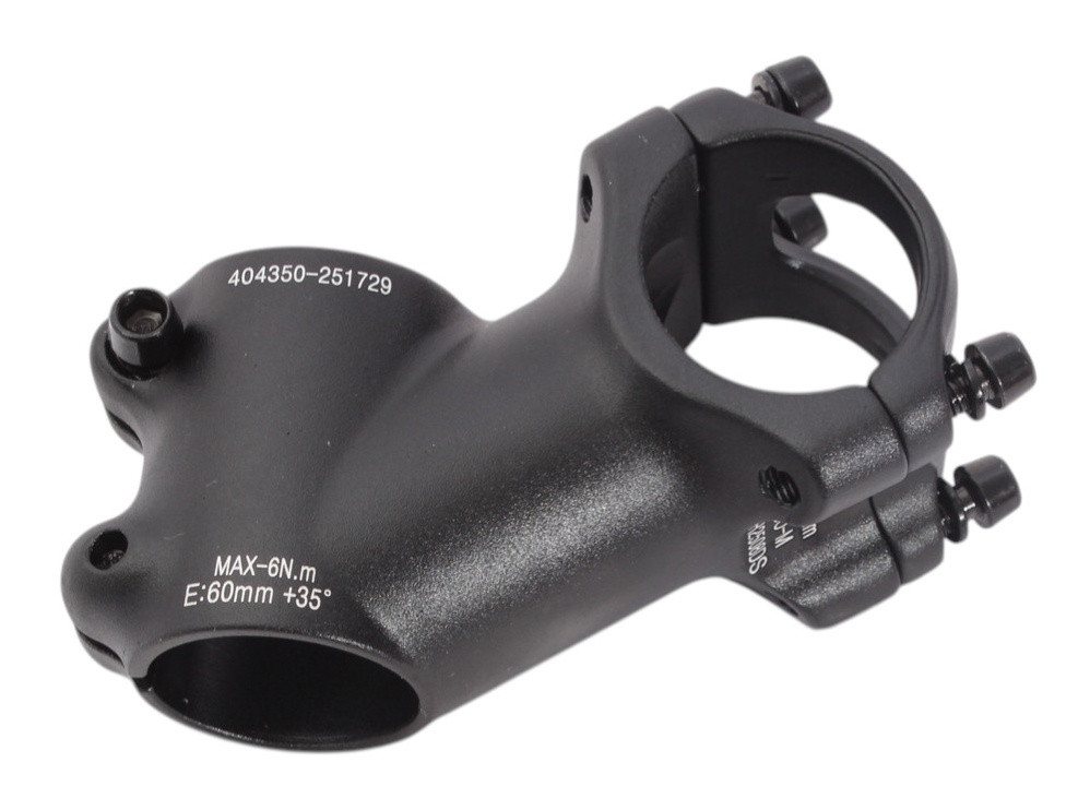 KHEbikes Lenkervorbau PRISM V2 MTB Vorbau Ahead 60 mm 35° 31,8 mm Schwarz