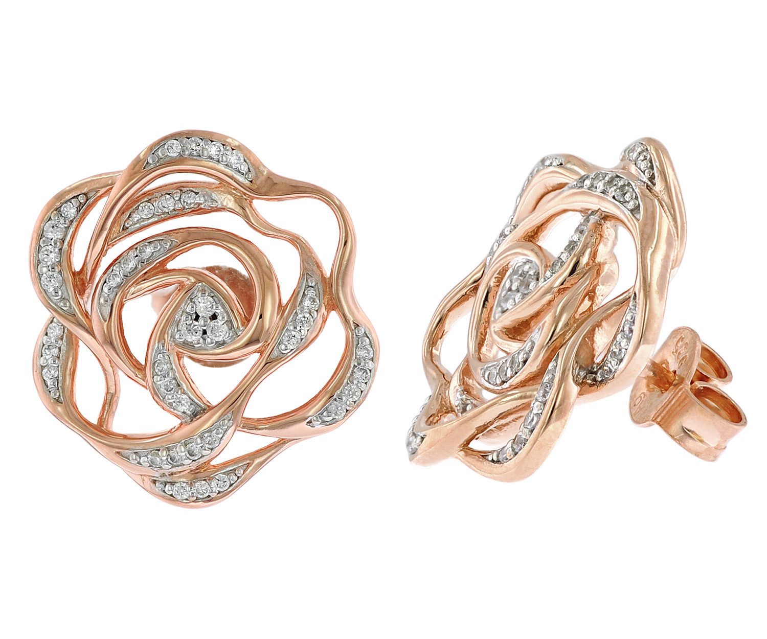 VIVENTY by Adler Paar Ohrstecker Damen-Silber