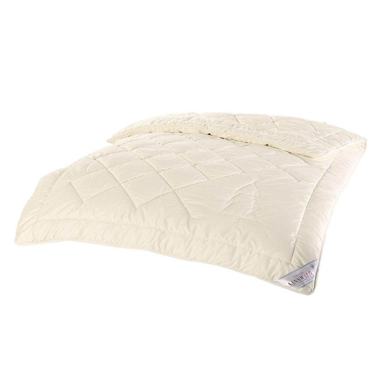 Sannwald Naturhaarbettdecke, Bezug: Baumwolle, Winterbettdecke