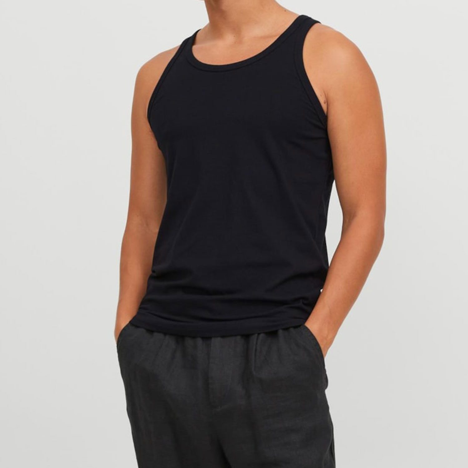 Jack & Jones Herren V-Neck T-Shirt JACBASIC 2er PACK - Regular Fit günstig online kaufen