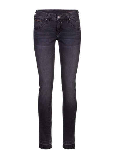 Herrlicher 7/8-Jeans Touch 5320 Cropped mit offenem Saum, 7/8-Länge, Superlim