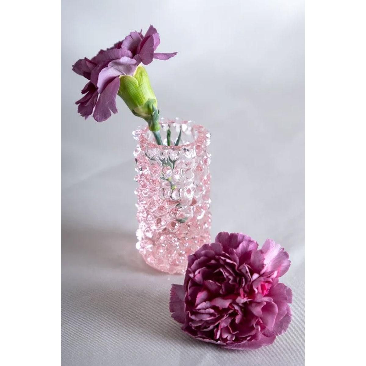 KLIMCHI Dekovase Studio Bud Vase Hobnail Rosaline (8cm)