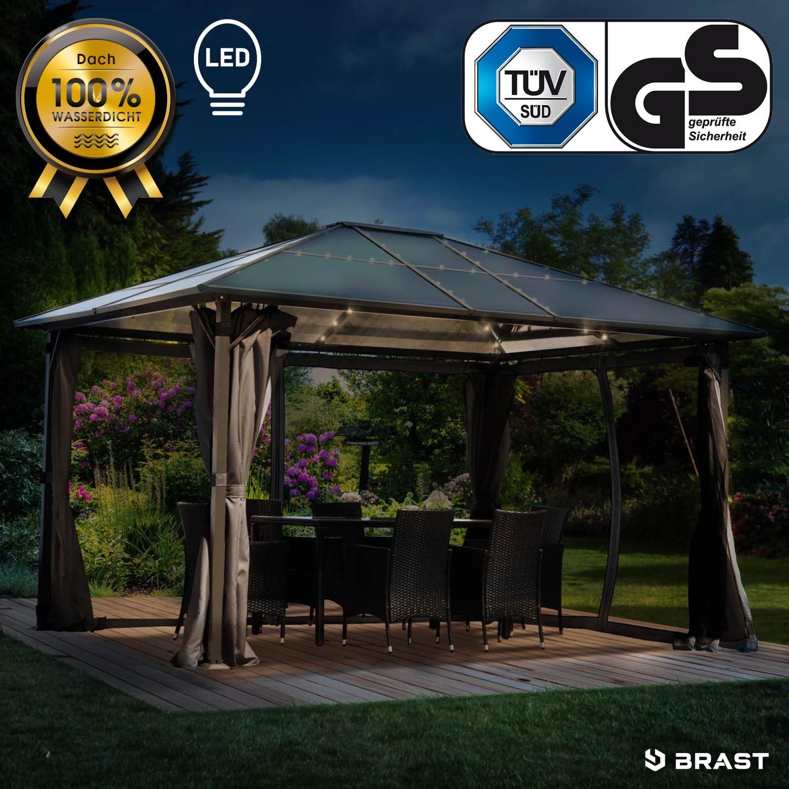 BRAST Pavillon Summerdream Aluminium 3x4m Garten günstig online kaufen