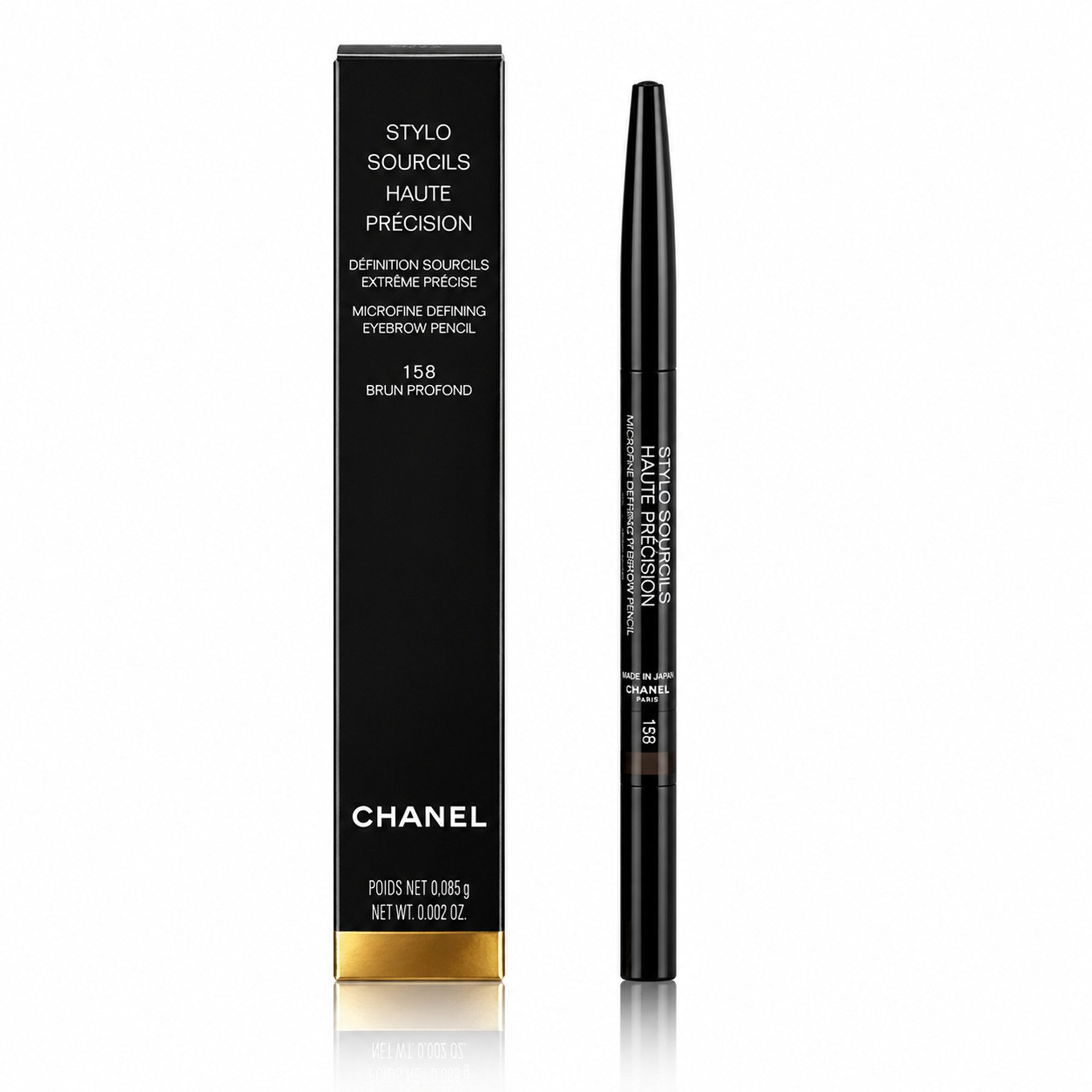 CHANEL Augenbrauen-Stift Chanel Stylo Sourcils Haute Precision 158 Brun Profond Eyebrow Pencil