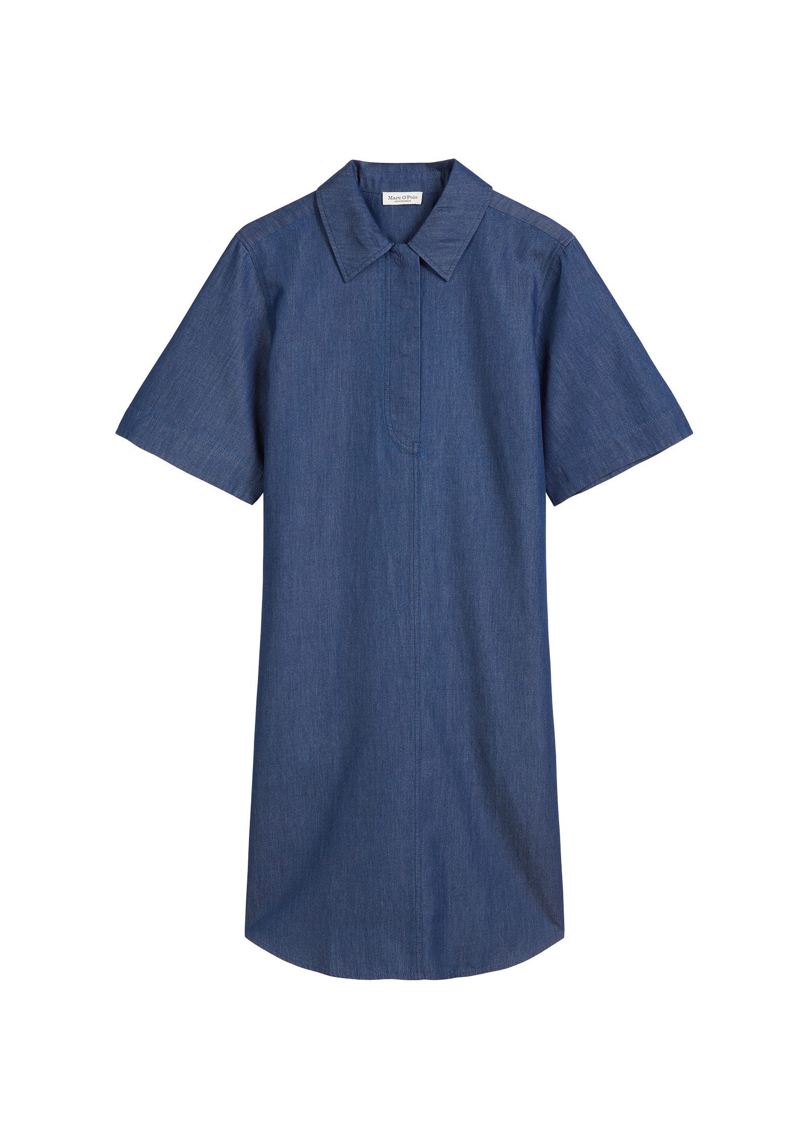 Marc O'Polo Hemdblusenkleid aus Organic-Cotton-Lyocell-Mix