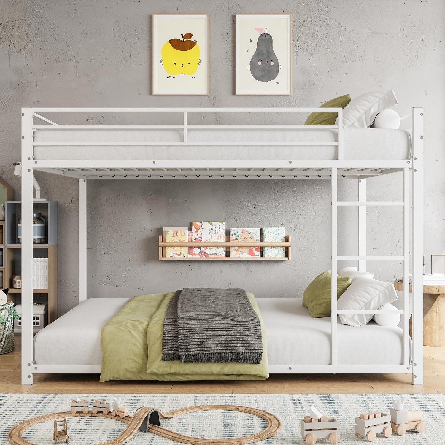 LuxusKollektion Etagenbett Etagenbett Metall 140x200cm (1-St)