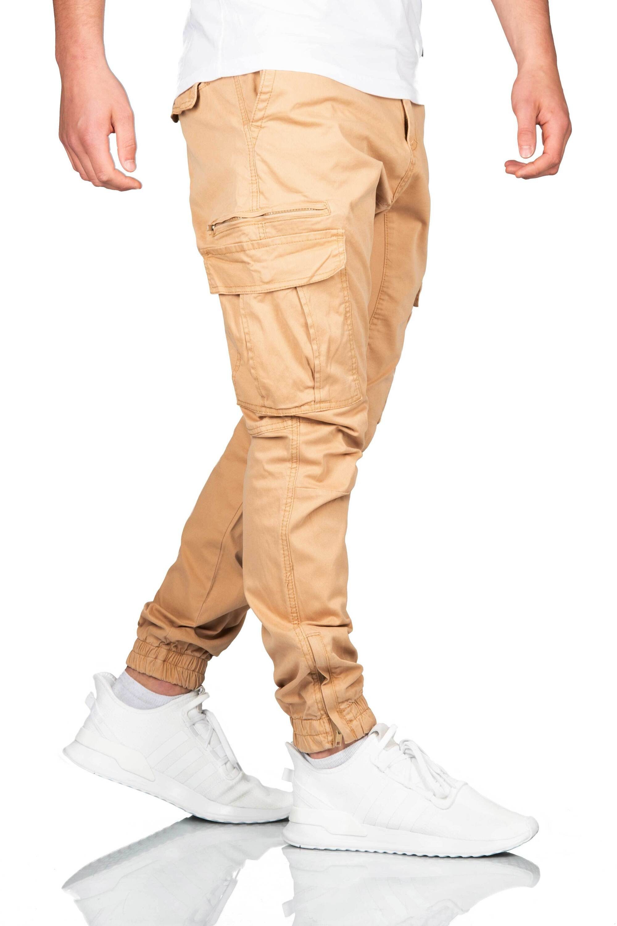 Alessandro Salvarini Cargohose ASGiacomi mit Reißverschluss Beintaschen