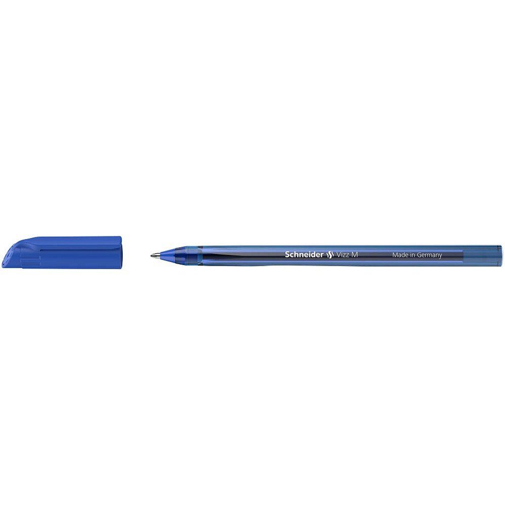 Schneider Schneider Kugelschreiber Vizz M blau Schreibfarbe blau Tintenpatrone