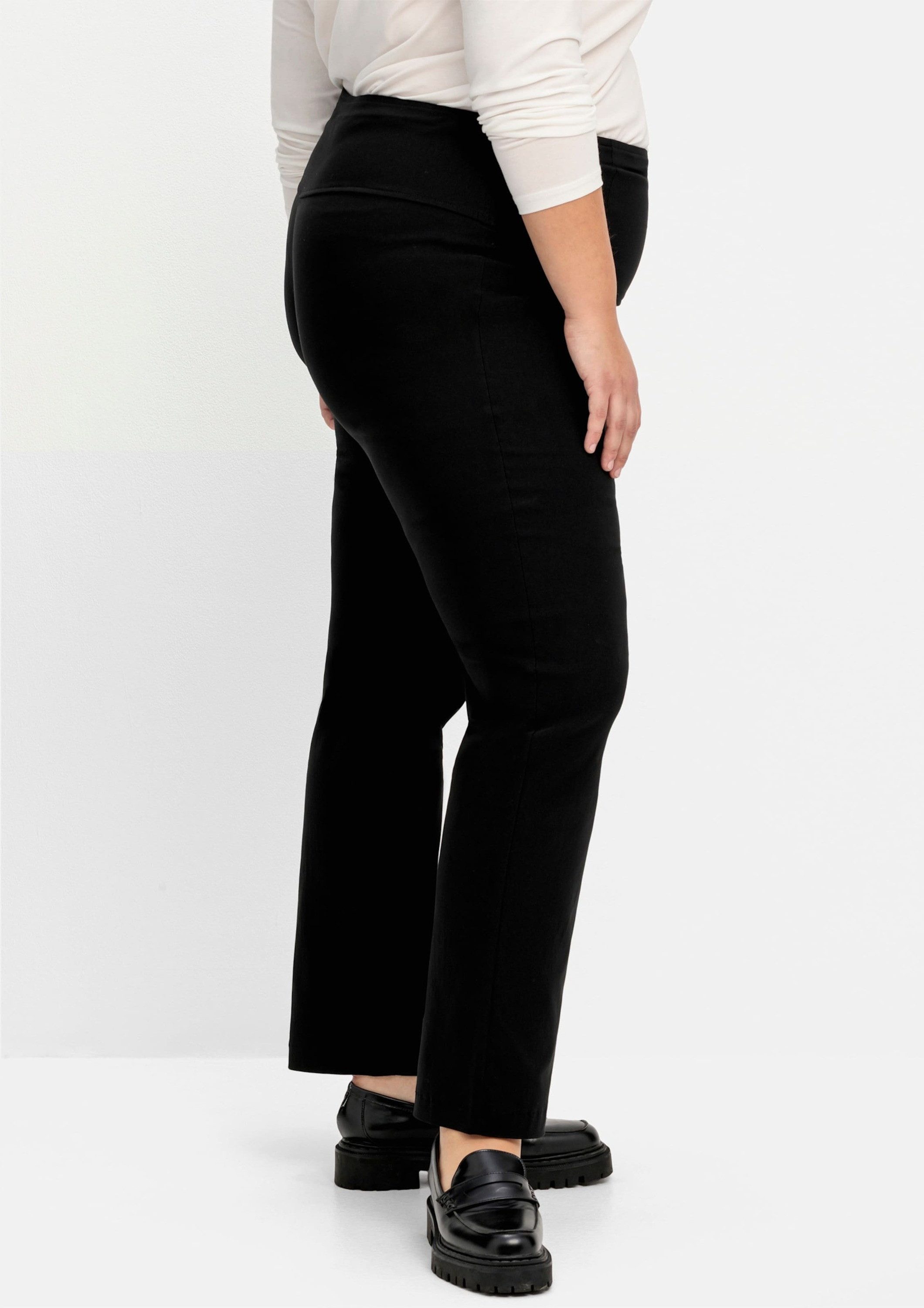 Sheego Jerseyhose Schlupfhose mit Bodyforming-Effekt – Bild 3 von 5