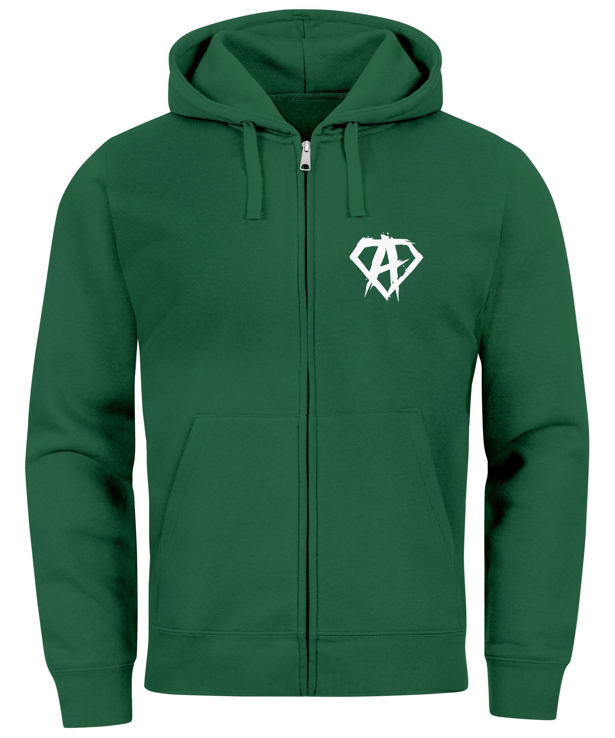 Neverless Sweatjacke Zip Hoodie Herren Sweatjacke günstig online kaufen