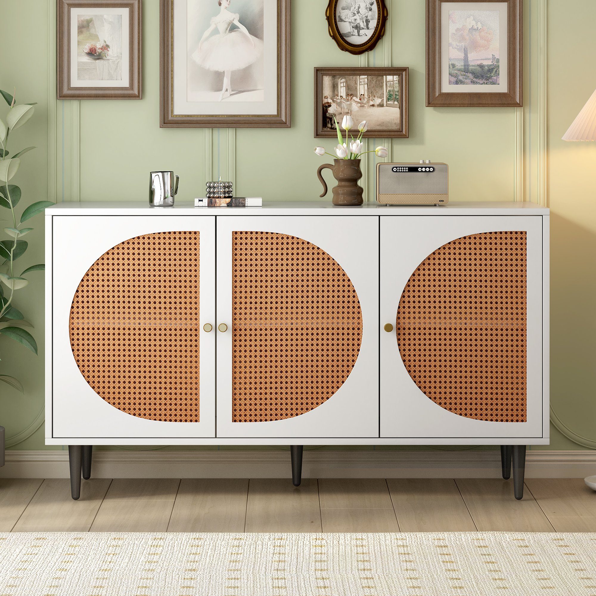 HAUSS SPOLE Sideboard Schubladenkommode, Sideboard Highboard günstig online kaufen