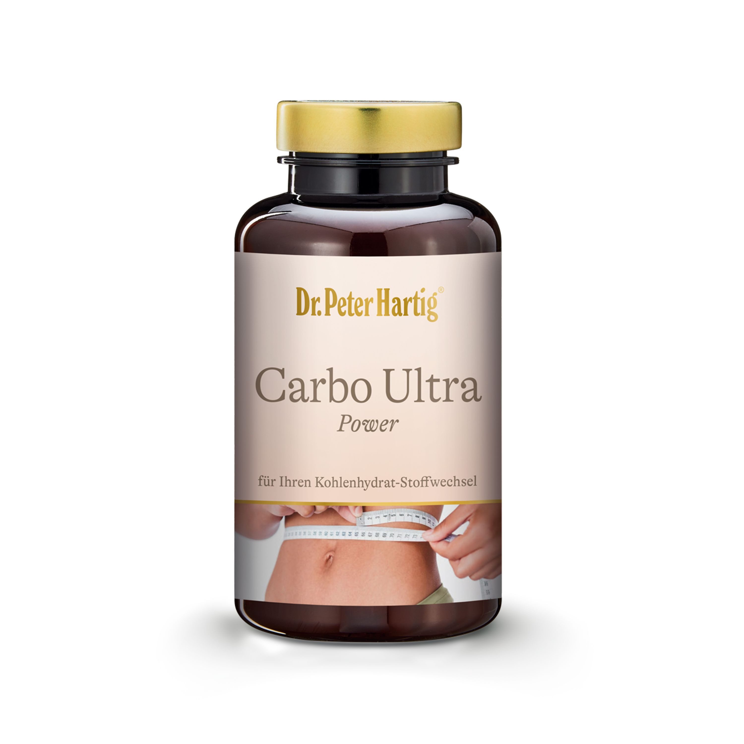 Dr. Peter Hartig Carbo Ultra Power, natürlicher Kohlenhydrateblocker, 100% natürlich, Kapseln, 120 Kapseln, 2-Monats-Vorrat, à 66 g