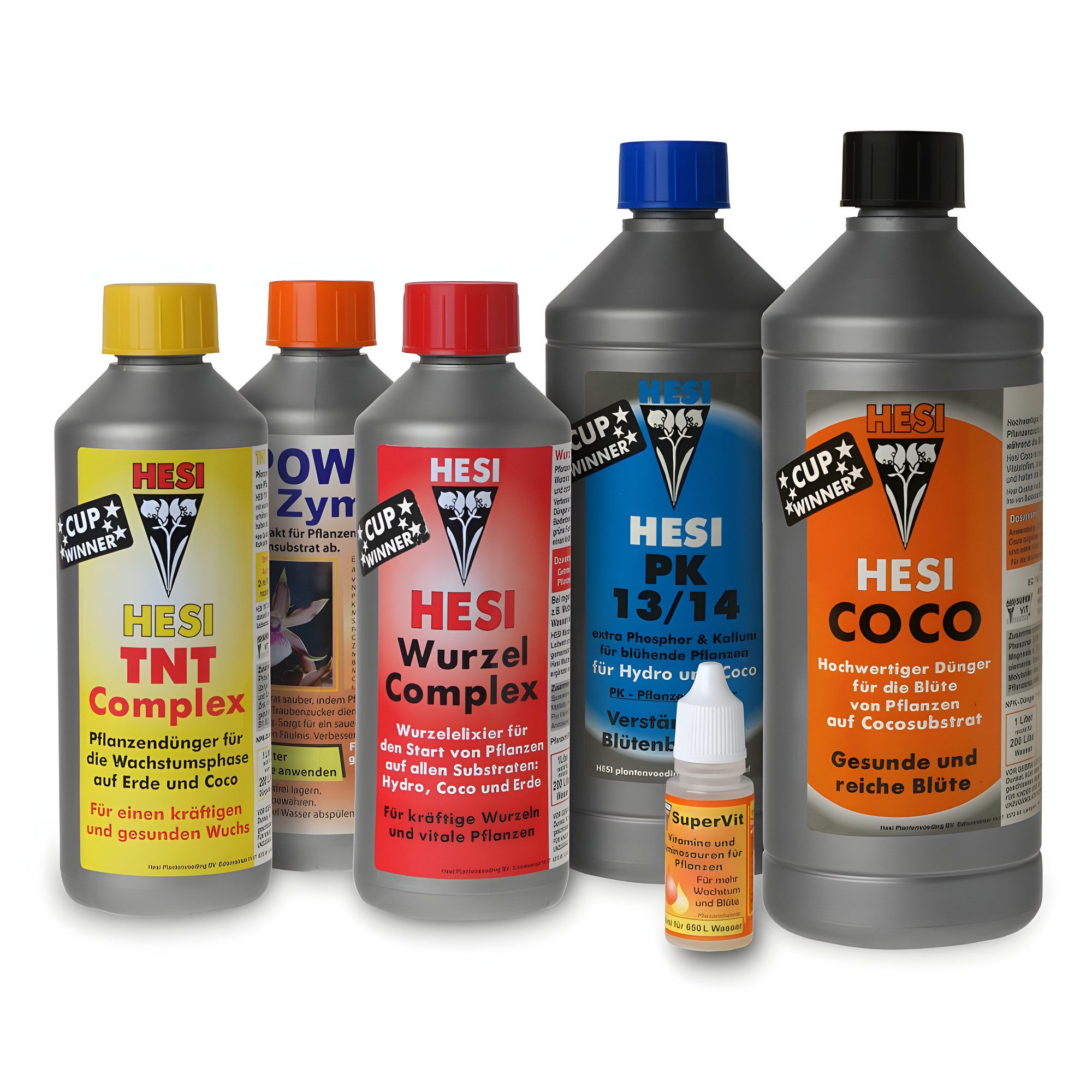 HESI Spezialdünger Hesi Coco Dünger Starter-Set – inkl. PK 13/14 Vit, ideal für Anfänger