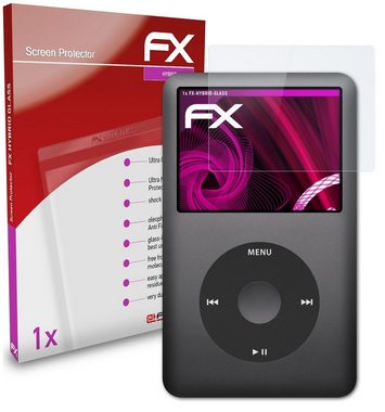 atFoliX Schutzfolie Panzerglasfolie für Apple iPod classic, Ultradünn und superhart