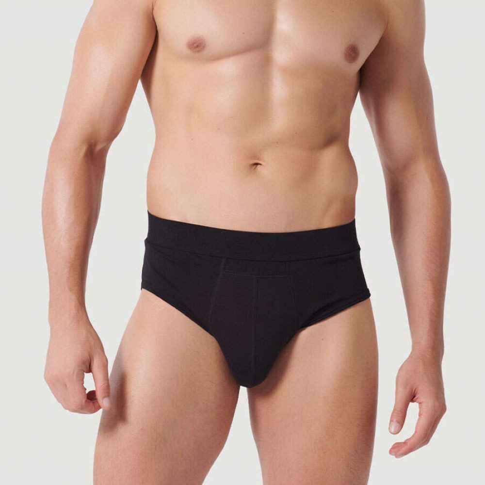 siegmund care Inkontinenz-Pants Herren Slip schwarz L, 60ml in 24 Stunden, L Gr., 1-St.