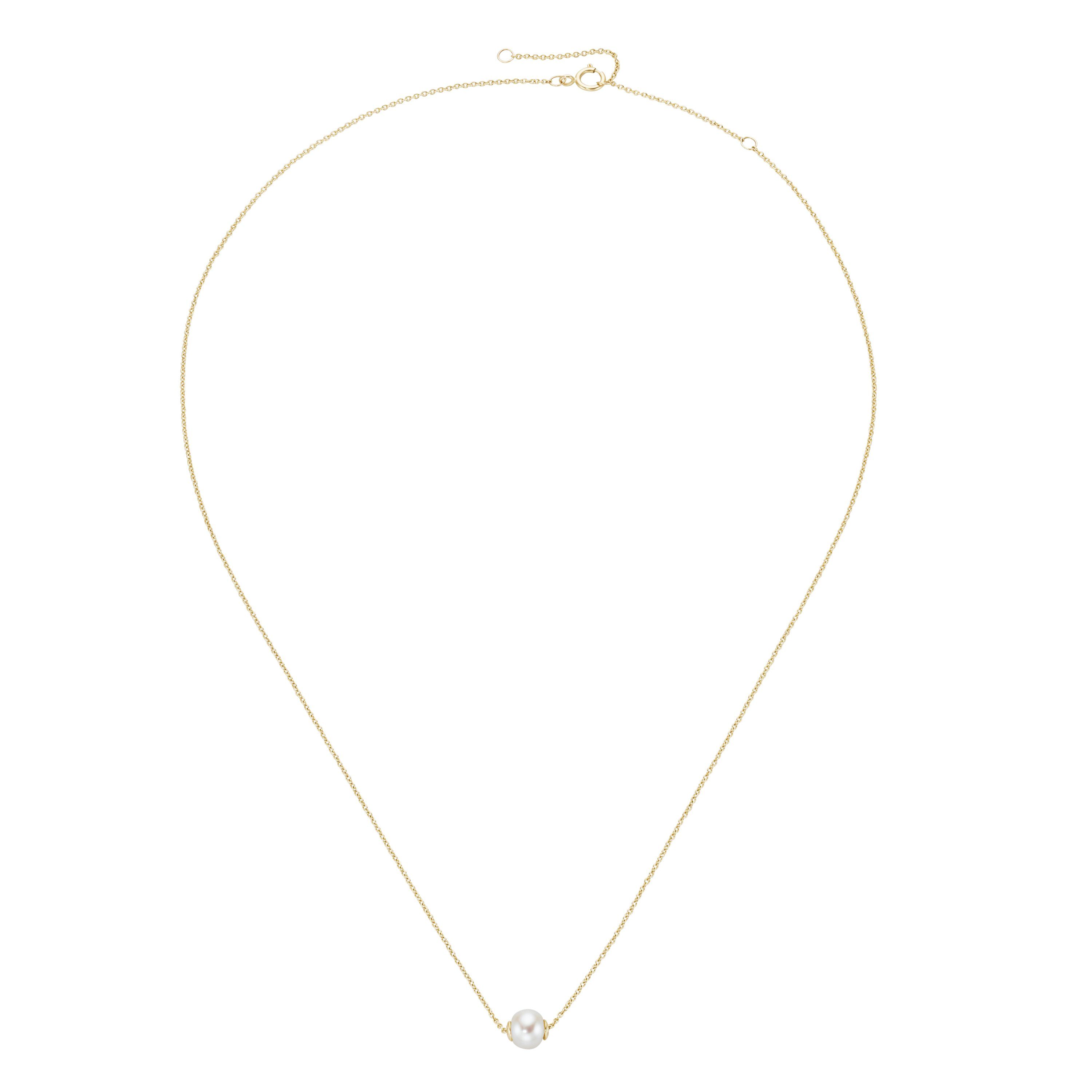 Luigi Merano Collier Süßwasserperle, Gold 585 günstig online kaufen