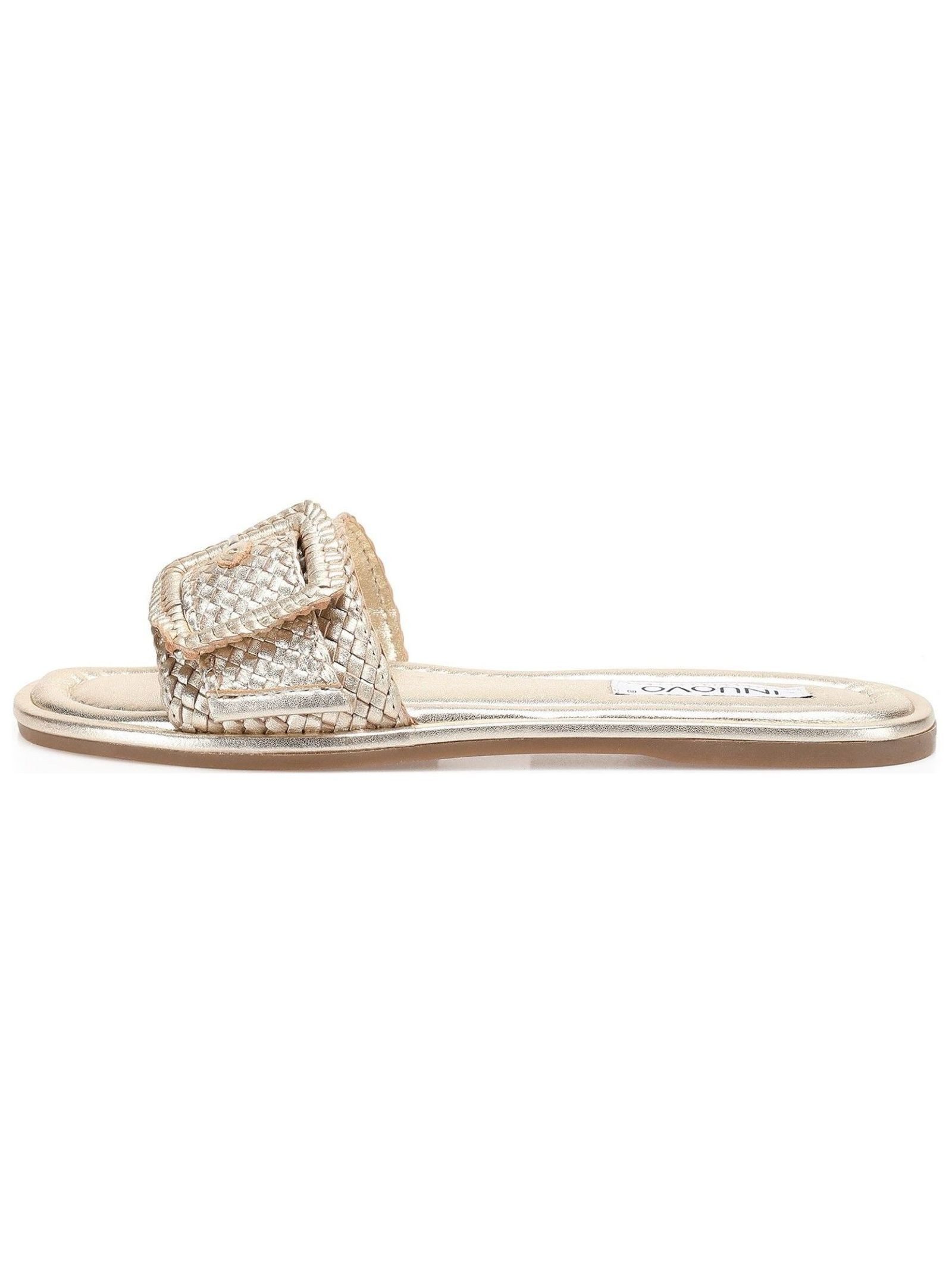INUOVO Pantoletten Leder . Pantolette
