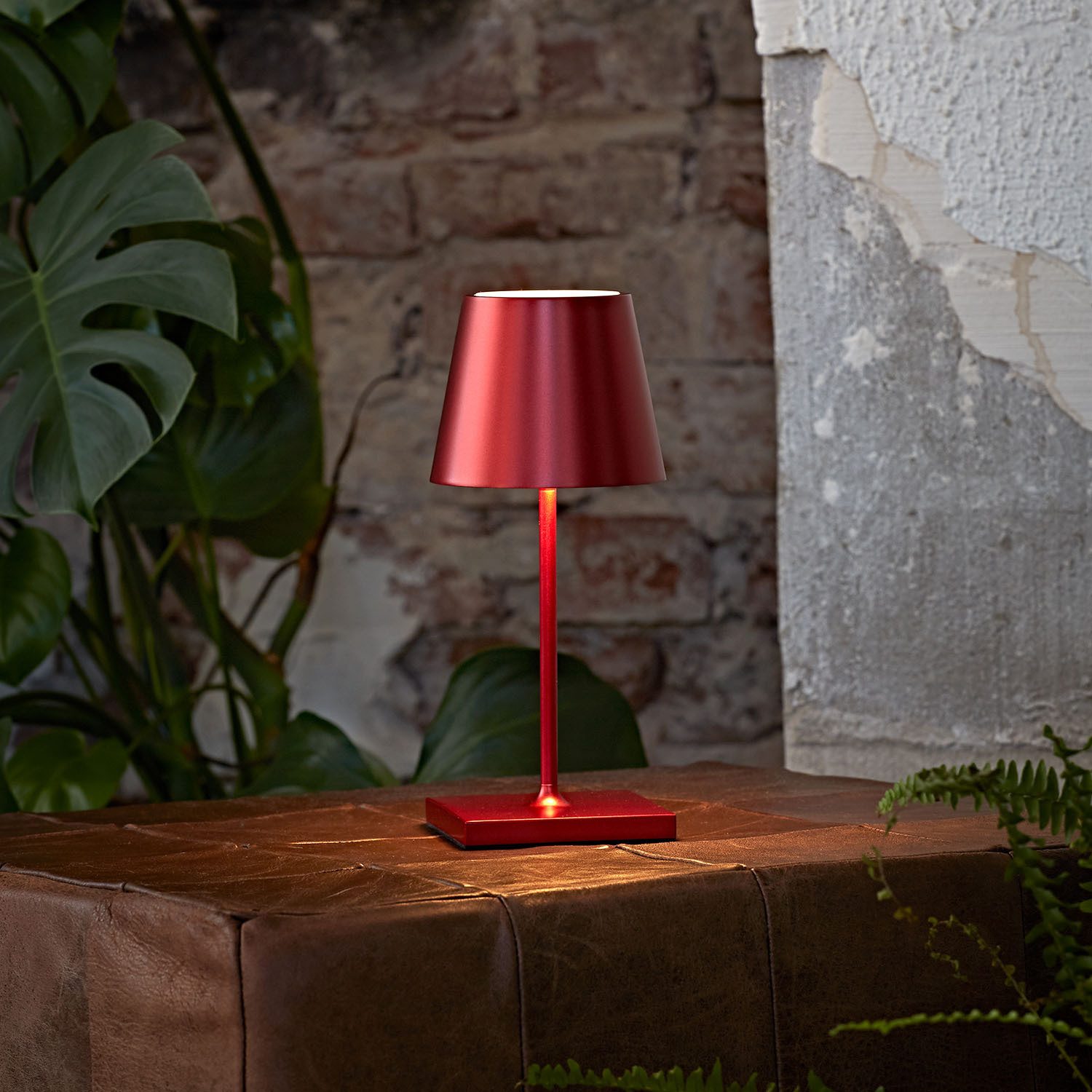 SIGOR LED Tischleuchte, Dimmbar, LED fest integriert, Warmweiß