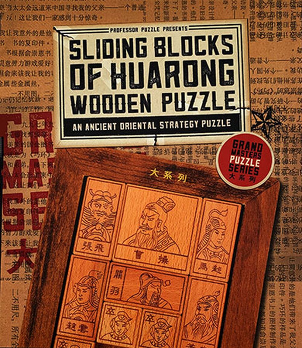 Heathside Trading Spiel Professor Puzzle - Sliding Blocks of Huarong