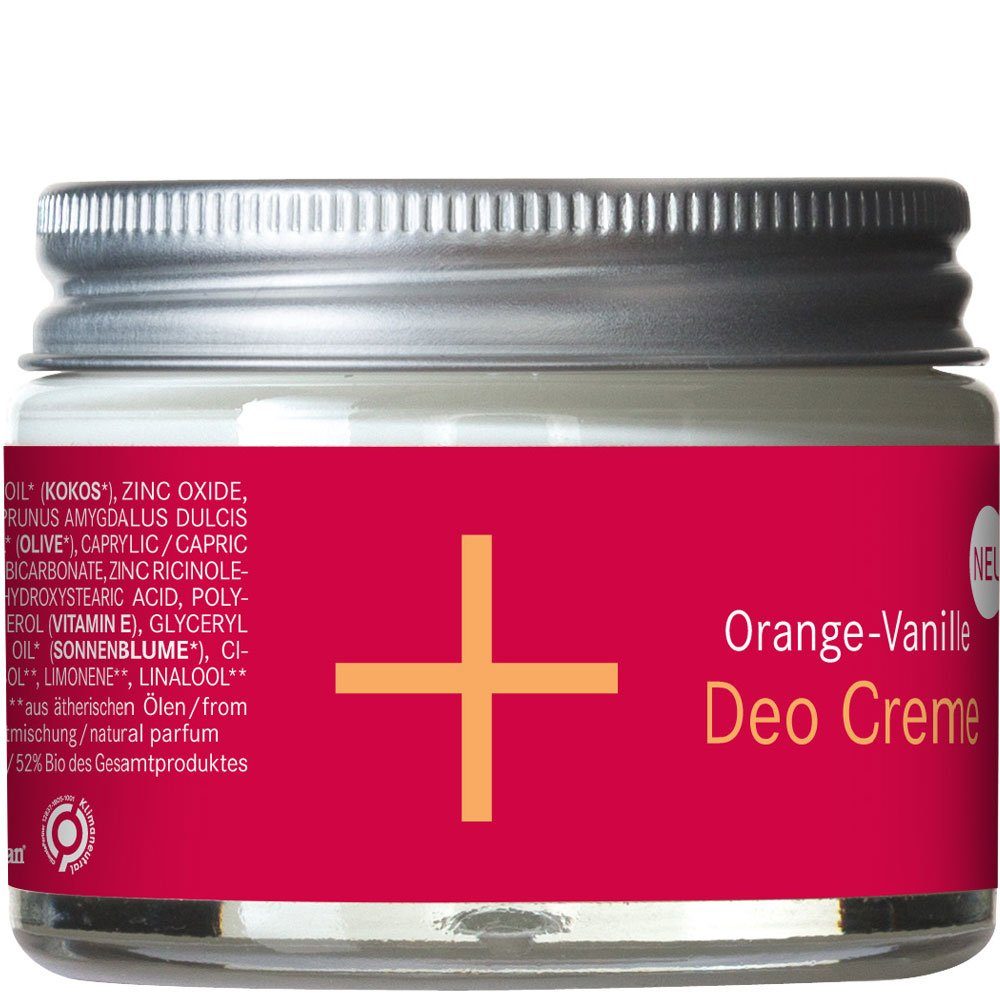 I+M Gesichts- und Körperspray Orange-Vanille Deo Creme, Orange, 30 ml