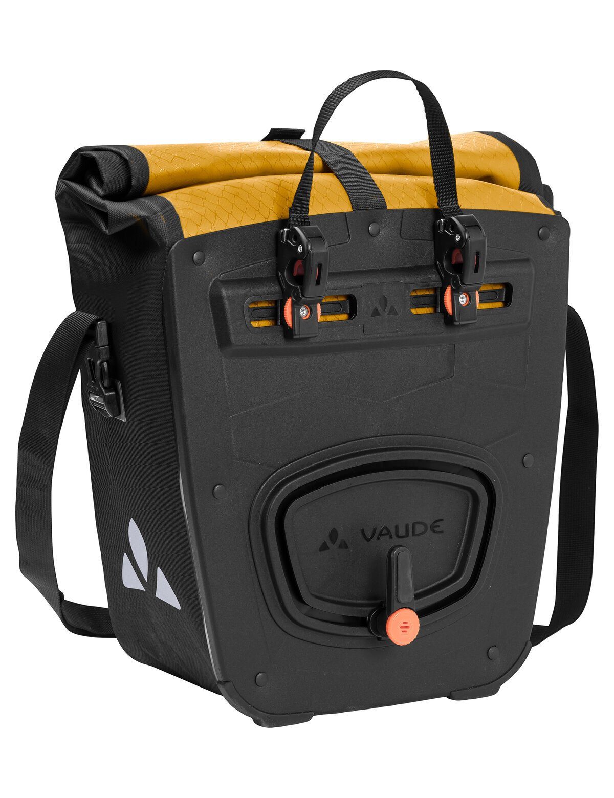 VAUDE Gepäckträgertasche Vorderradtaschen Aqua Front (rec) (2-tlg., 2), Made in Germany