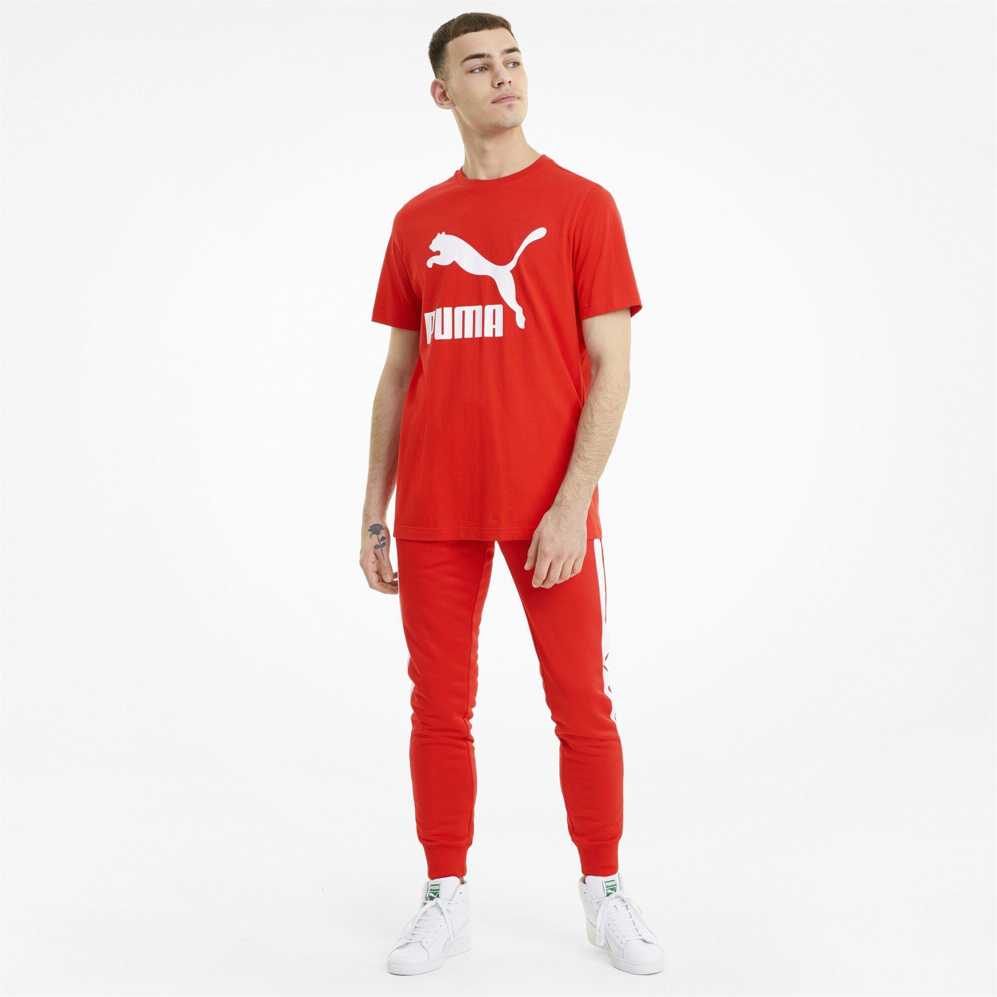 High Risk T-Shirt Classics PUMA Herren Logo T-Shirt Red