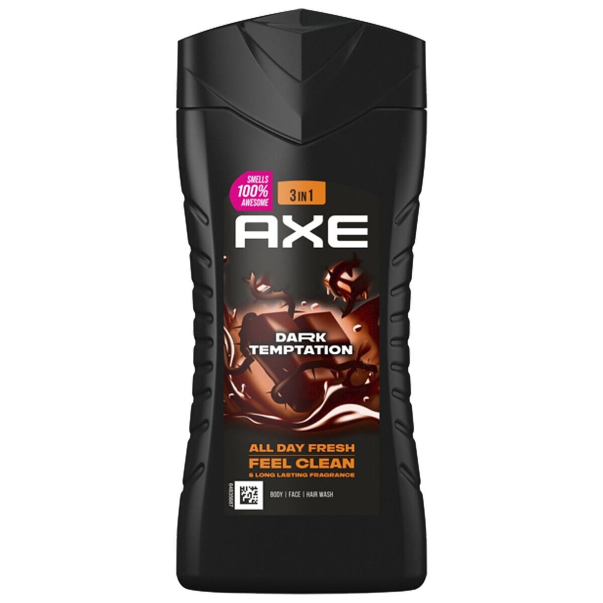 axe Duschgel Dark Temptation Body Wash, 250 ml