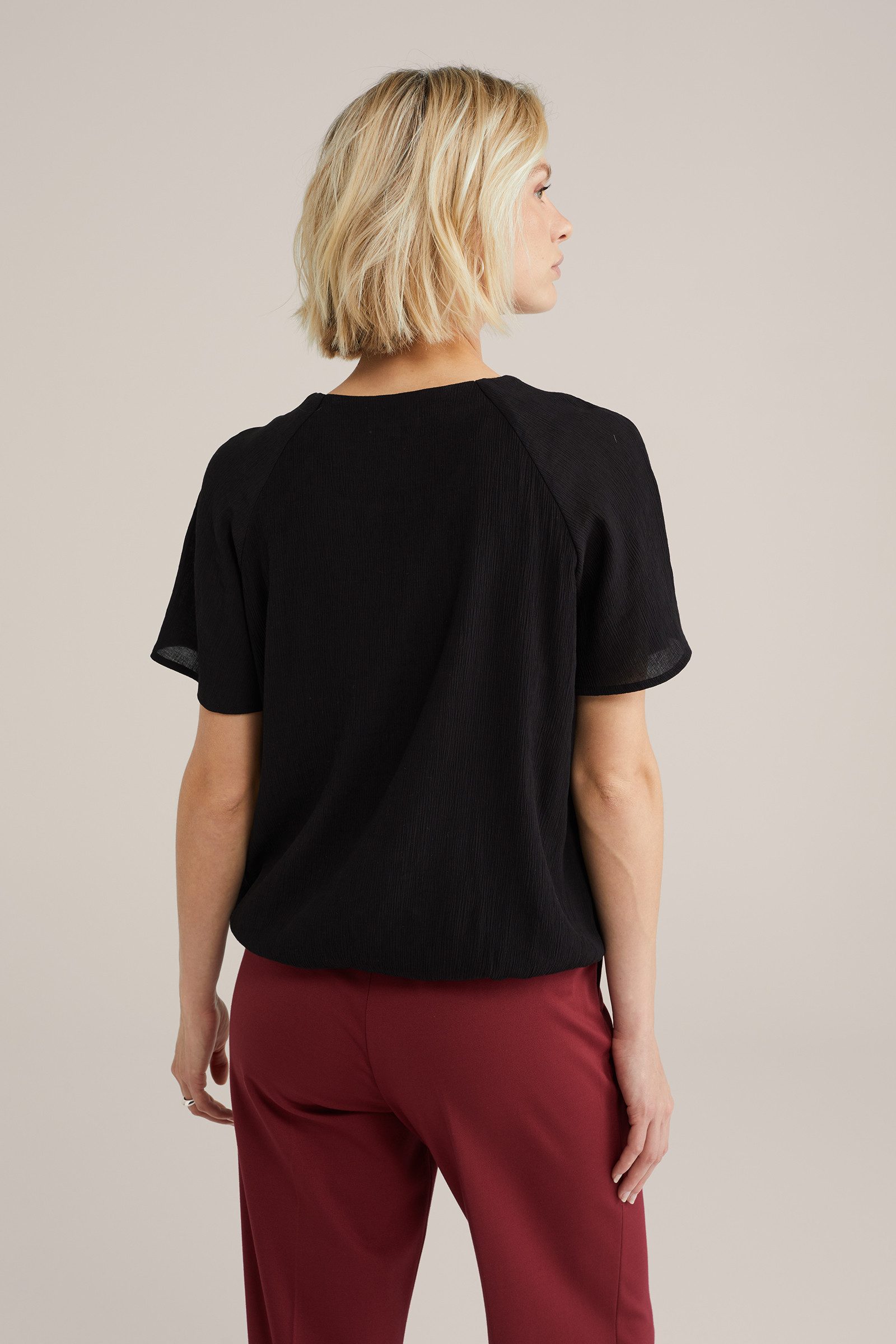 WE Fashion Kurzarmbluse günstig online kaufen