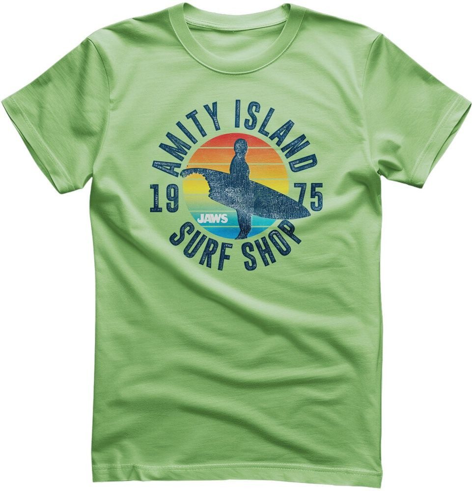 Jaws T-Shirt Amity Island Surf Shop T-Shirt