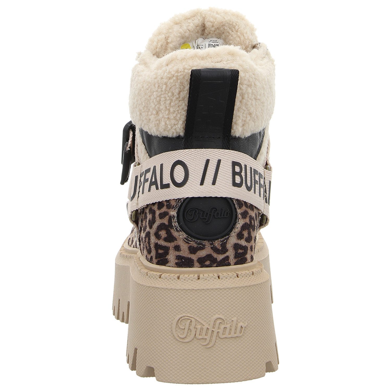 Buffalo Aspen Com Mid Schnürstiefelette