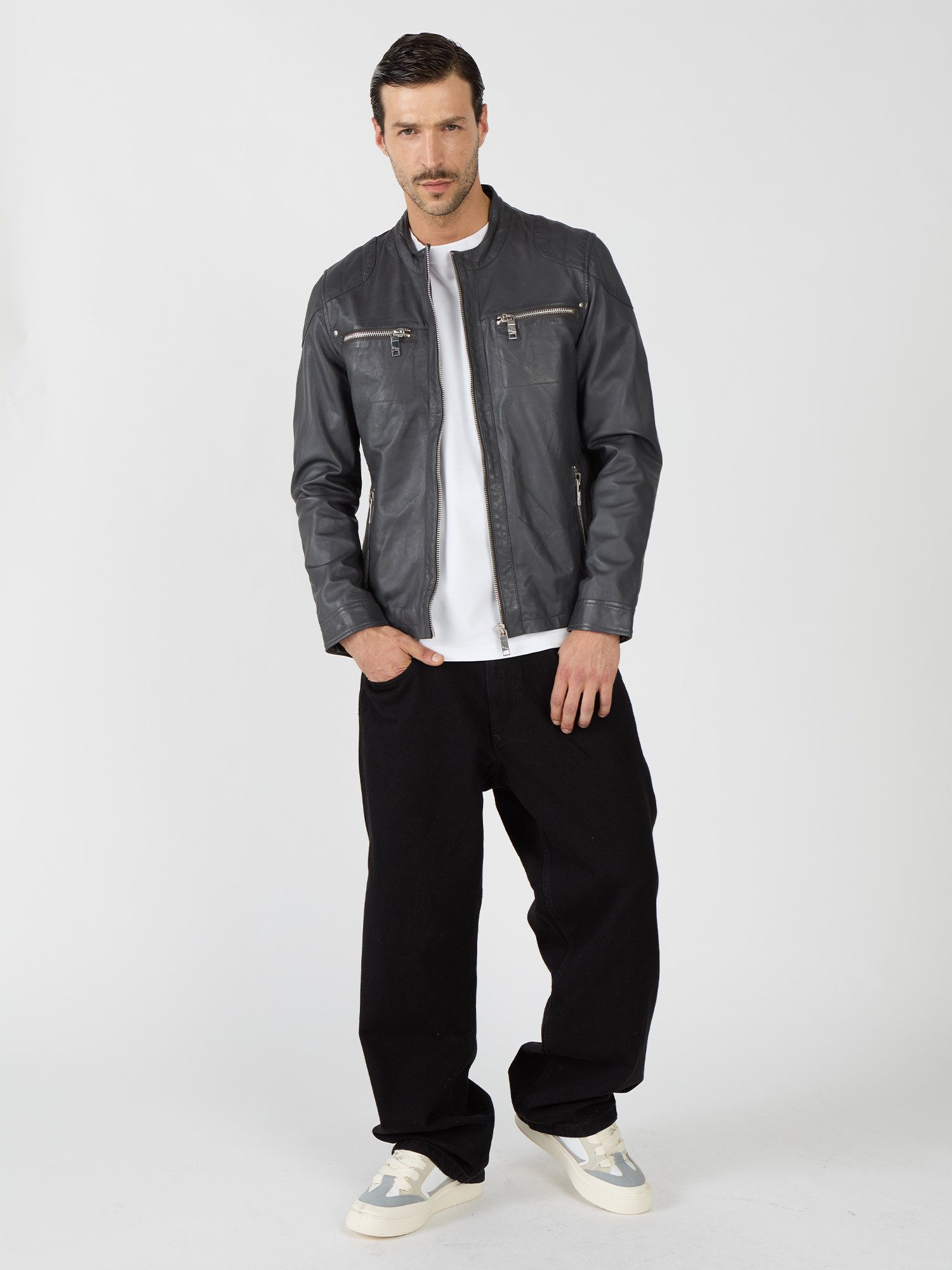 Maze Lederjacke Flint