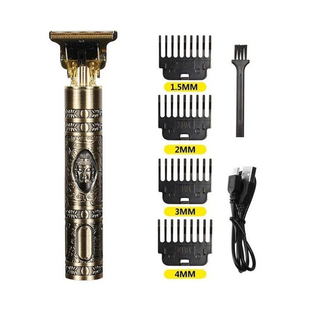 autolock Haarschneider Profi Haarschneider Haarschneidemaschine T-Blade Haarschneider Set, Ein-Knopf-Start. Rutschfestes Metallskelett