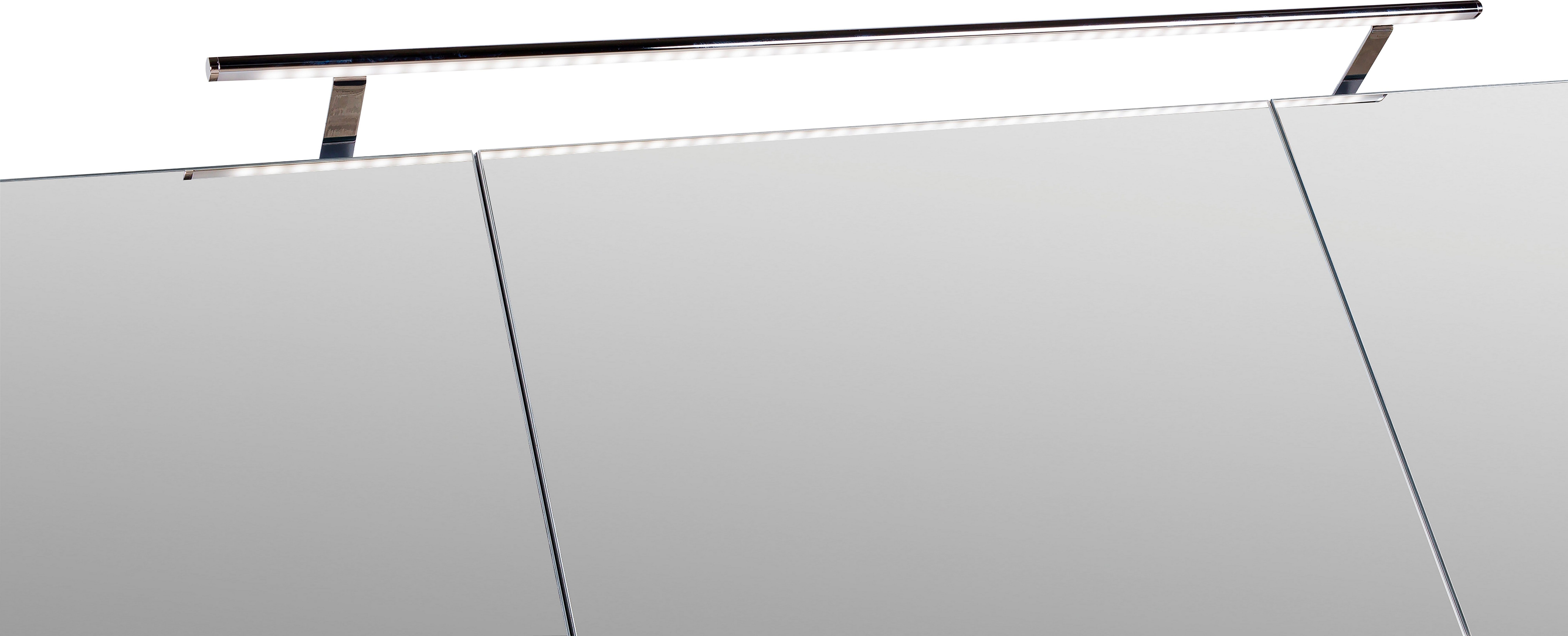 MARLIN Spiegelschrank 3040, cm weiß | 120 weiß Breite