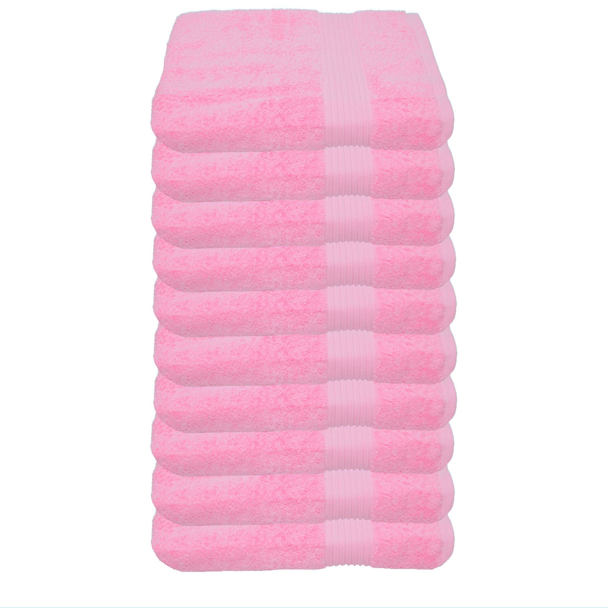Julie Julsen Gästehandtücher 10-Gästehandtücher-Babyrosa-Gästetuch 30 x günstig online kaufen
